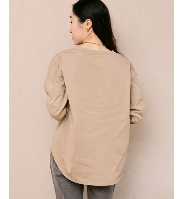  「バイカラーロゴTシャツ」|Tシャツ・カットソー|