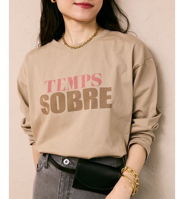  「バイカラーロゴTシャツ」|Tシャツ・カットソー|