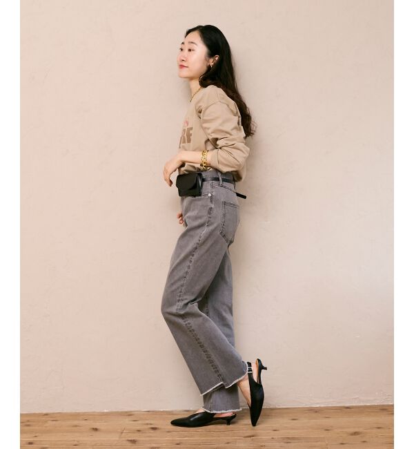  「バイカラーロゴTシャツ」|Tシャツ・カットソー|