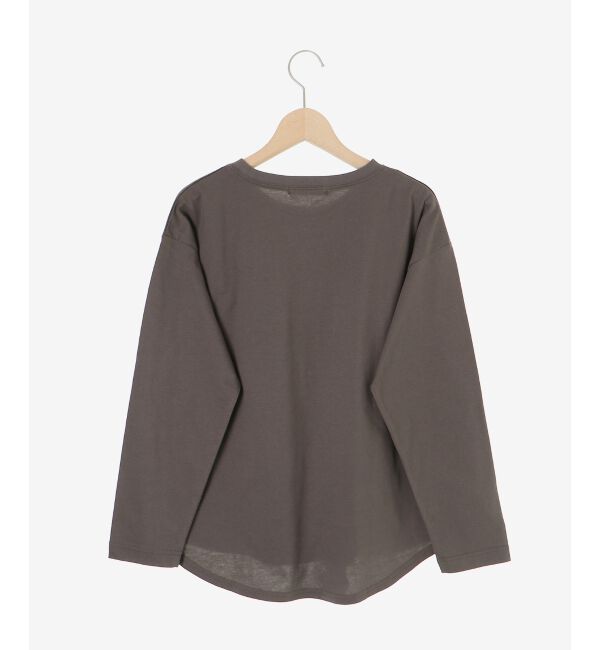  「バイカラーロゴTシャツ」|Tシャツ・カットソー|