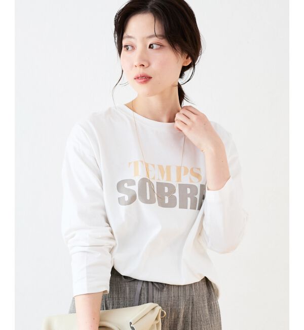  「バイカラーロゴTシャツ」|Tシャツ・カットソー|