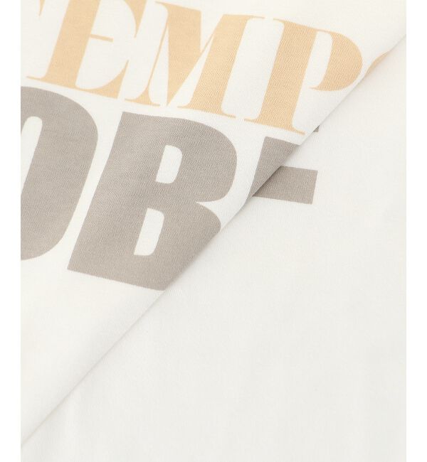  「バイカラーロゴTシャツ」|Tシャツ・カットソー|