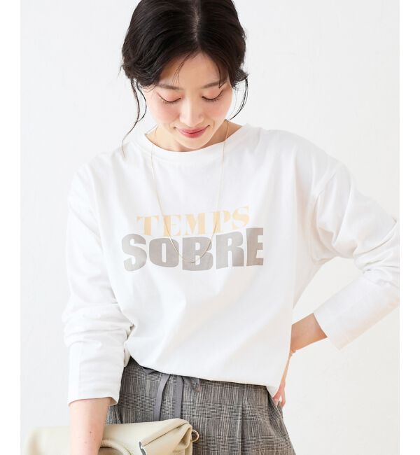  「バイカラーロゴTシャツ」|Tシャツ・カットソー|