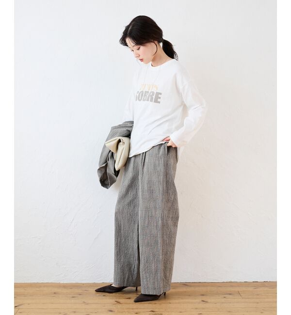  「バイカラーロゴTシャツ」|Tシャツ・カットソー|