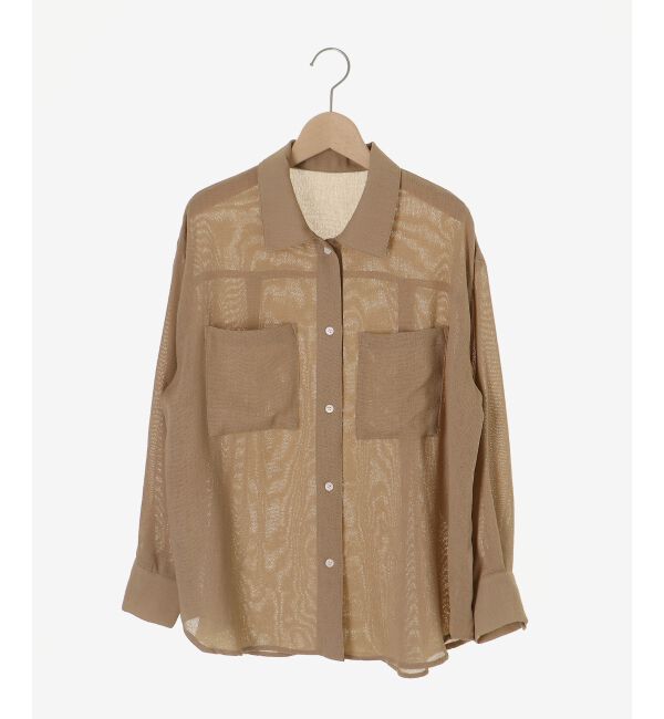  「ヴィンテージメッシュオーバーシャツ」|シャツ・ブラウス|
