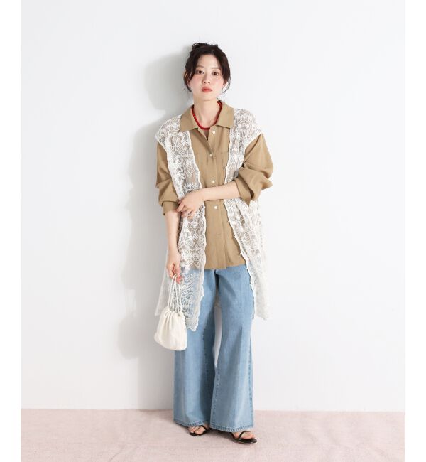  「ヴィンテージメッシュオーバーシャツ」|シャツ・ブラウス|