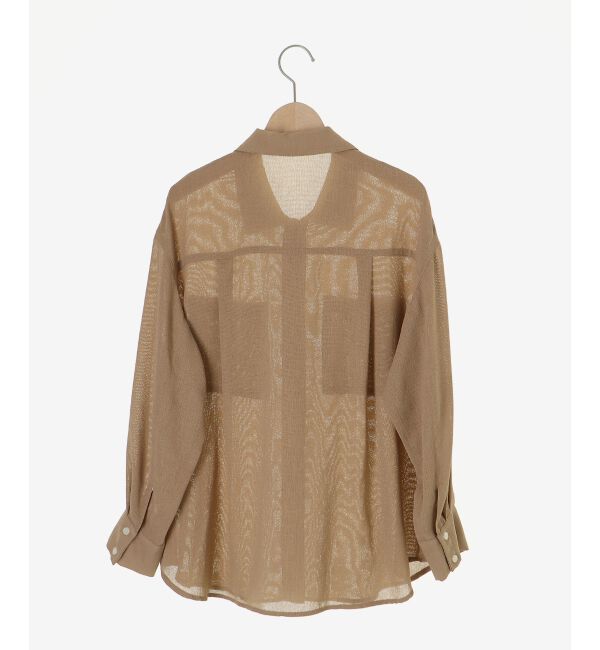  「ヴィンテージメッシュオーバーシャツ」|シャツ・ブラウス|