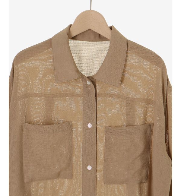 「ヴィンテージメッシュオーバーシャツ」|シャツ・ブラウス|