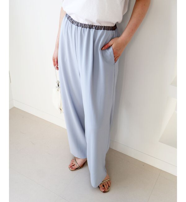  「フルダルイージーワイドパンツ」|その他|サックス