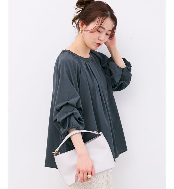  「タックスリーブブラウス」|シャツ・ブラウス|