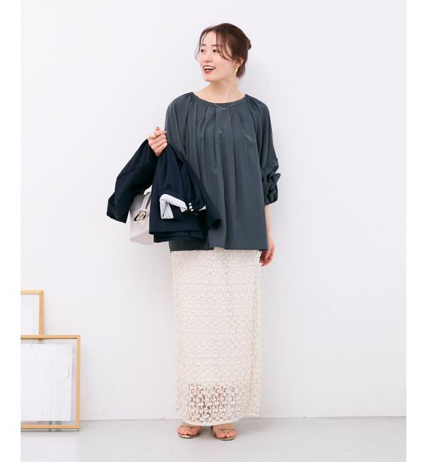  「タックスリーブブラウス」|シャツ・ブラウス|