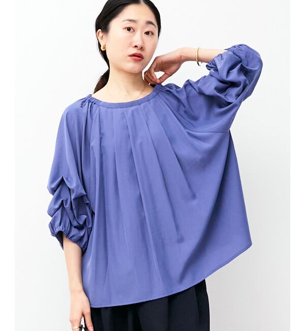  「タックスリーブブラウス」|シャツ・ブラウス|