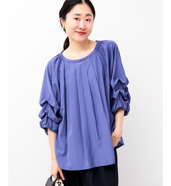  「タックスリーブブラウス」|シャツ・ブラウス|