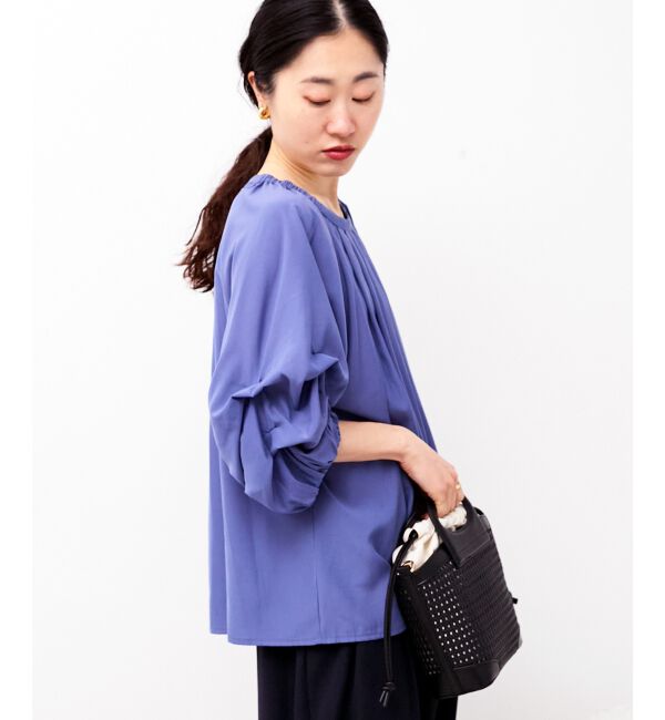 「タックスリーブブラウス」|シャツ・ブラウス|