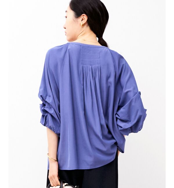  「タックスリーブブラウス」|シャツ・ブラウス|