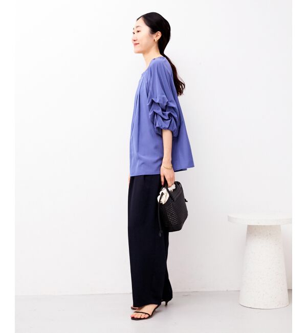  「タックスリーブブラウス」|シャツ・ブラウス|
