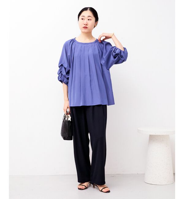  「タックスリーブブラウス」|シャツ・ブラウス|