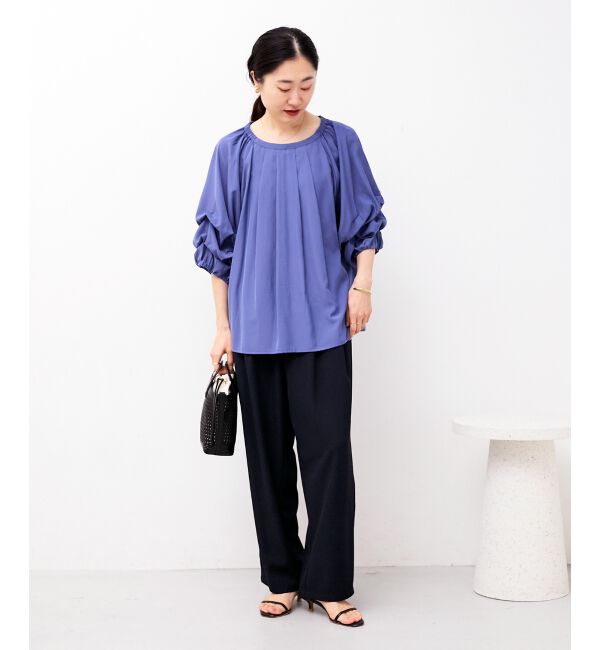  「タックスリーブブラウス」|シャツ・ブラウス|