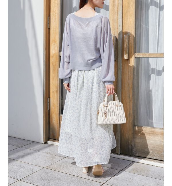  「フリルショルダーレースアップワンピ」|ワンピース|