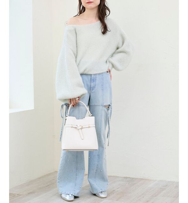  「きらふわドロストニット」|ニット・セーター|