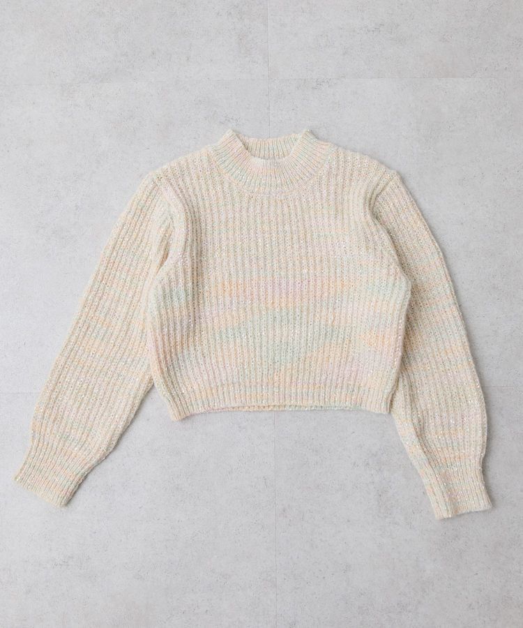 earth music&ecology「ブラッシュヤーンニットプルオーバー」|ニット・セーター|Ivory