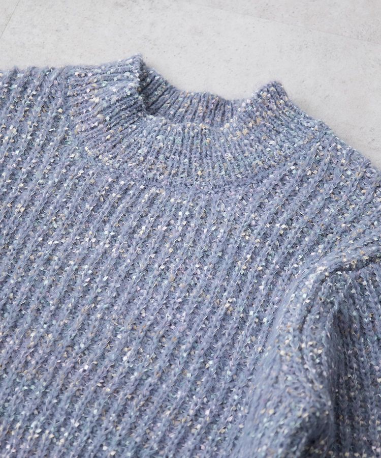 earth music&ecology「ブラッシュヤーンニットプルオーバー」|ニット・セーター|