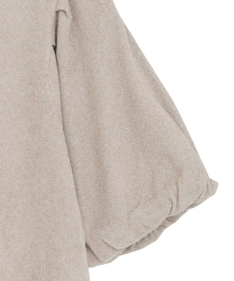 earth music&ecology「ラメモールパフスリニットプルオーバー」|ニット・セーター|