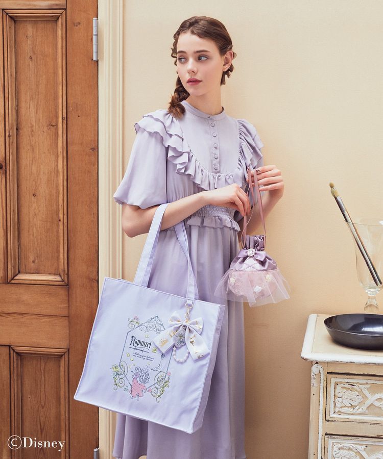 Maison de FLEUR「Rapunzel/スクエアトート」|トートバッグ|