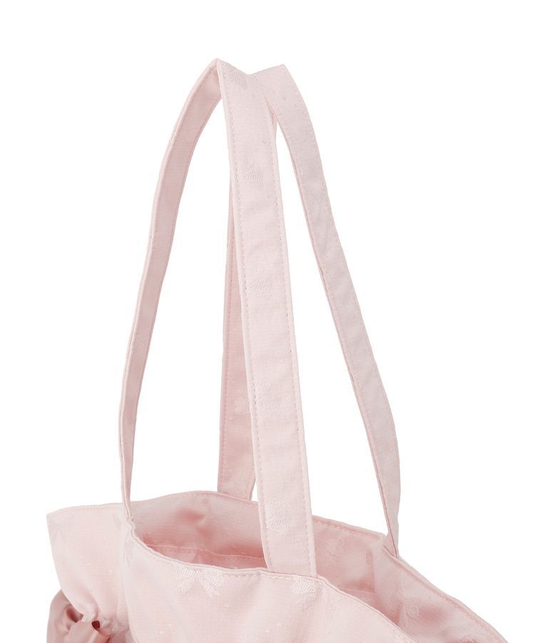 Maison de FLEUR「リボンジャカードダブルリボントートバッグ」|トートバッグ|