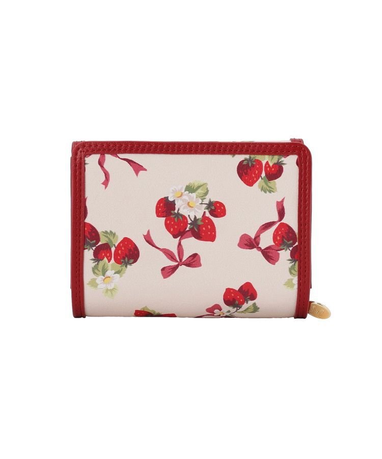 Maison de FLEUR「いちご柄ウォレット」|財布|