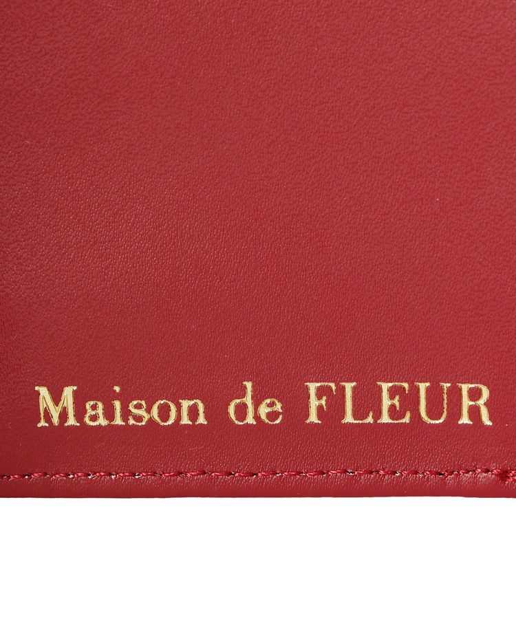 Maison de FLEUR「いちご柄ウォレット」|財布|