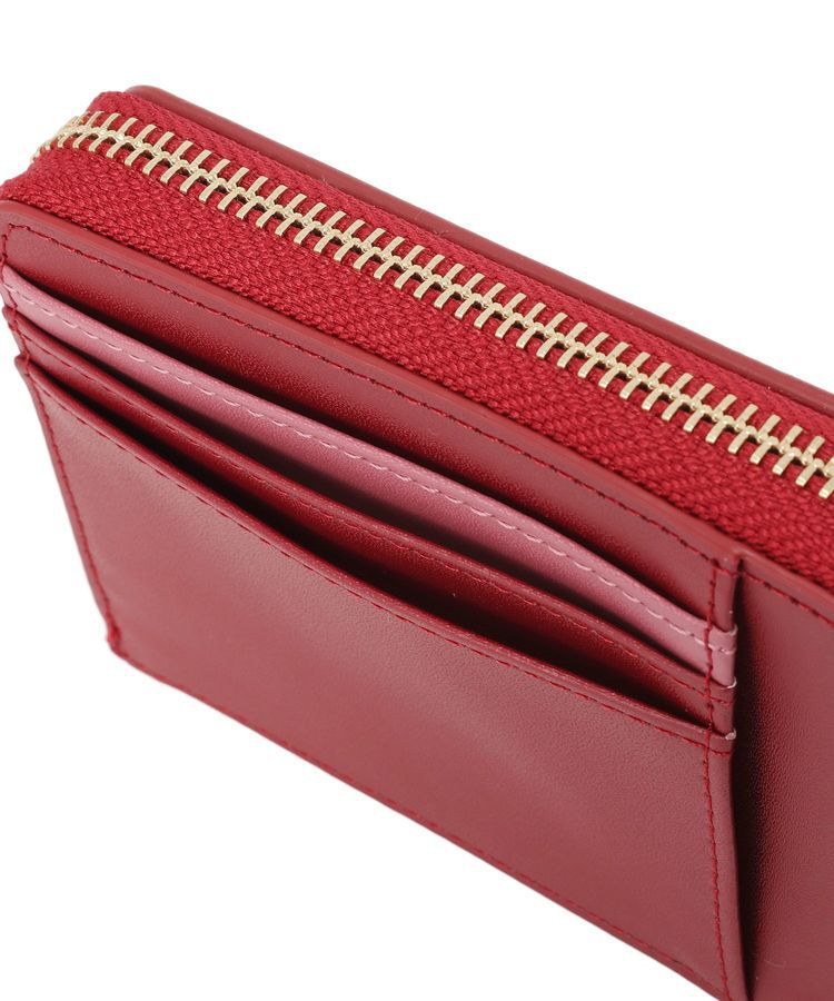 Maison de FLEUR「いちご柄フラグメントケース」|財布|