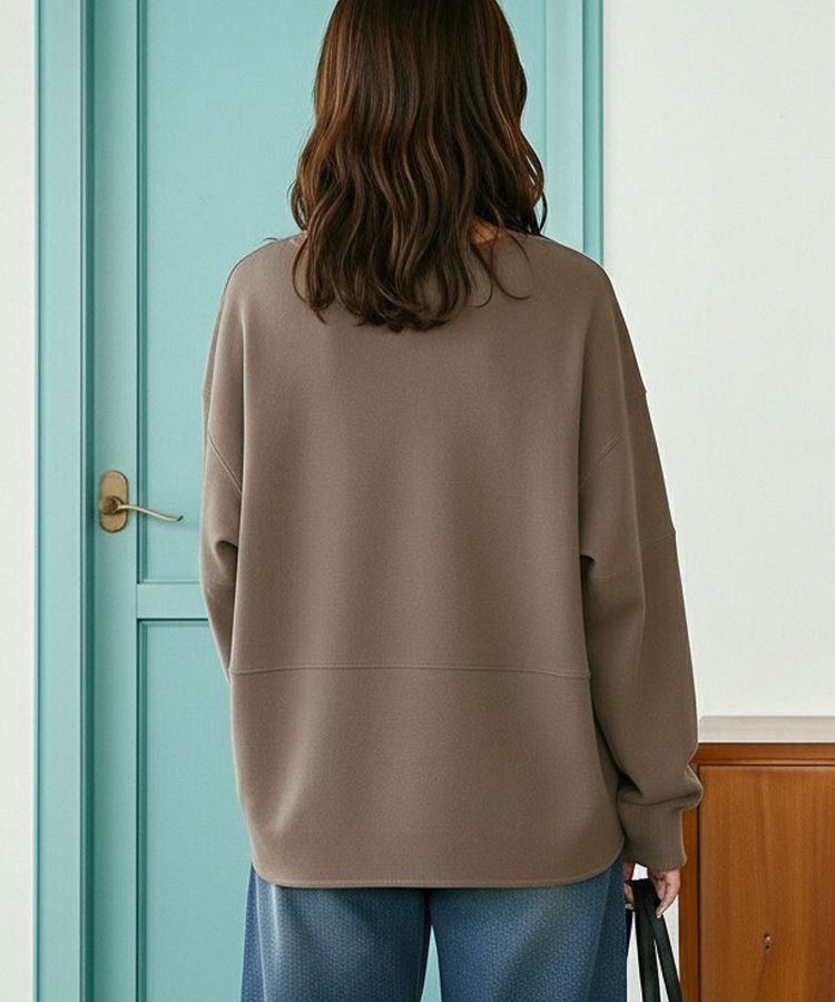 AMERICAN HOLIC「【WEB限定】袖タックコクーンポンチプルオーバー」|Tシャツ・カットソー|