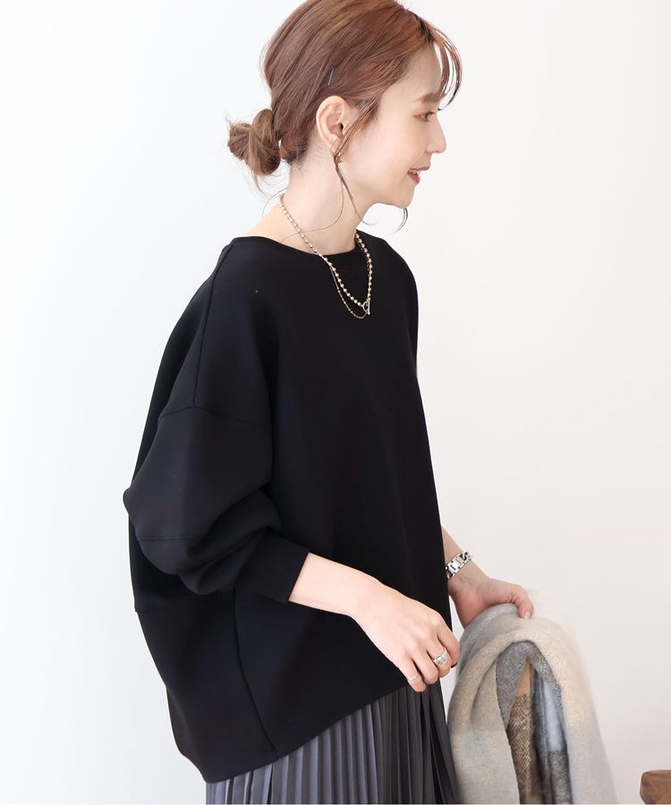 AMERICAN HOLIC「【WEB限定】袖タックコクーンポンチプルオーバー」|Tシャツ・カットソー|