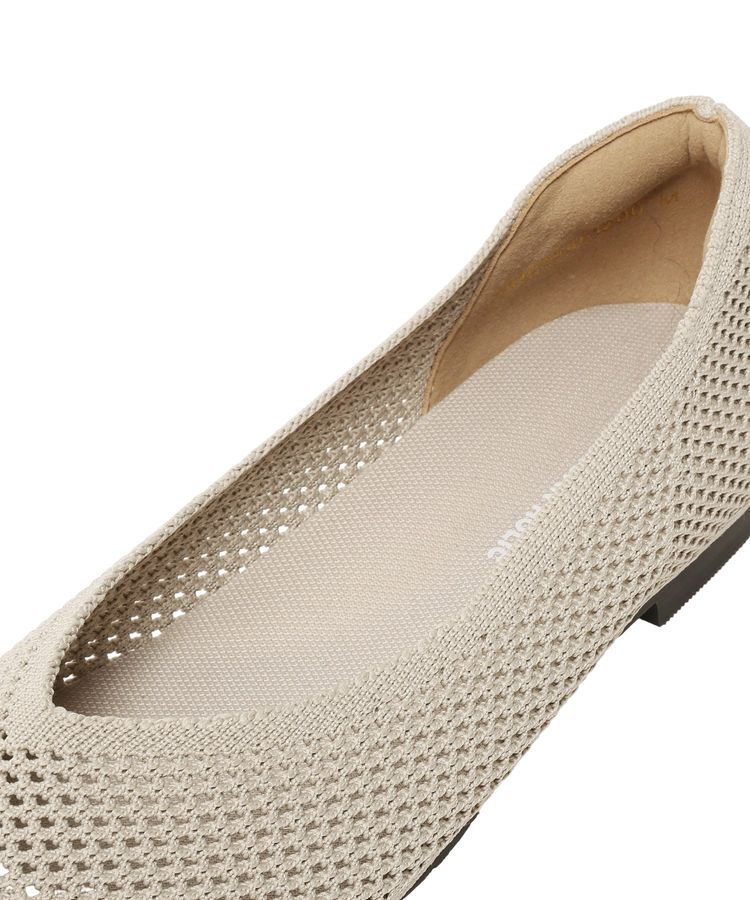 AMERICAN HOLIC「【整履き】メッシュニットフラットパンプス」|パンプス|