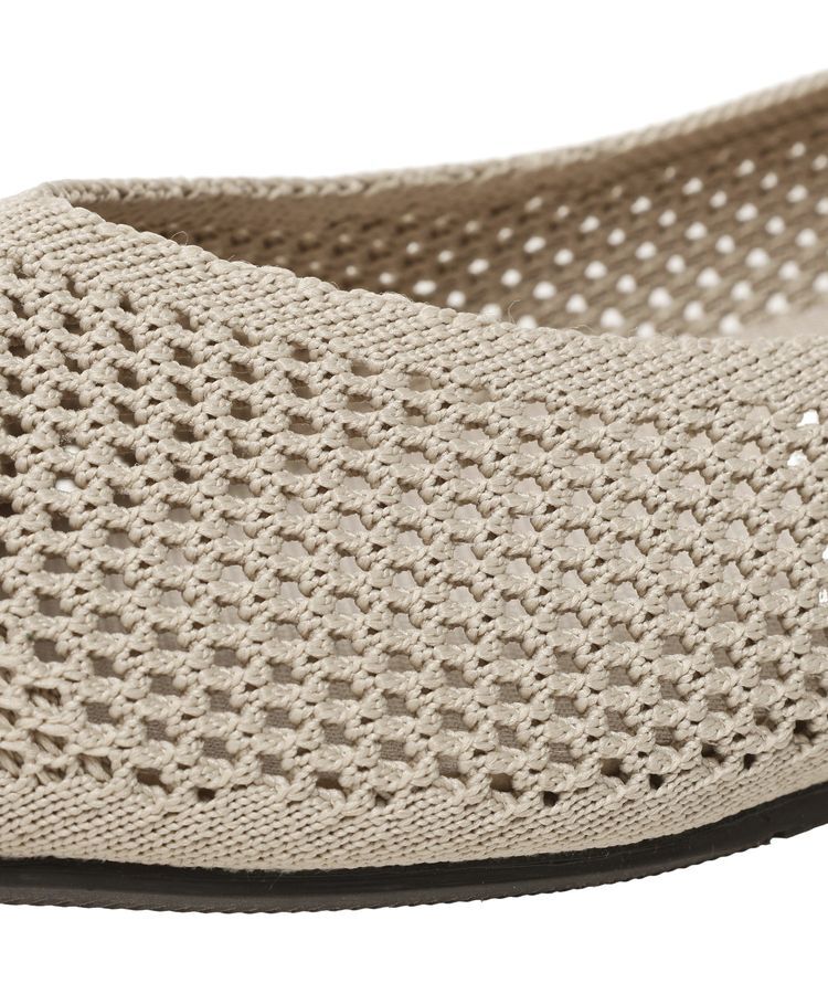 AMERICAN HOLIC「【整履き】メッシュニットフラットパンプス」|パンプス|