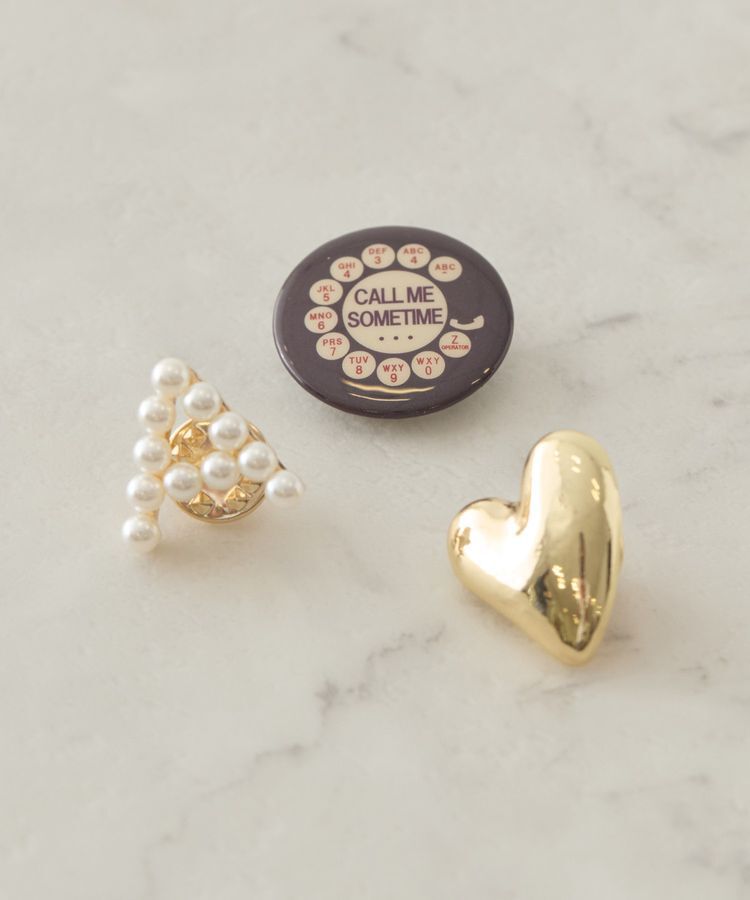 AMERICAN HOLIC「【3点SET】アソートブローチ」|その他|