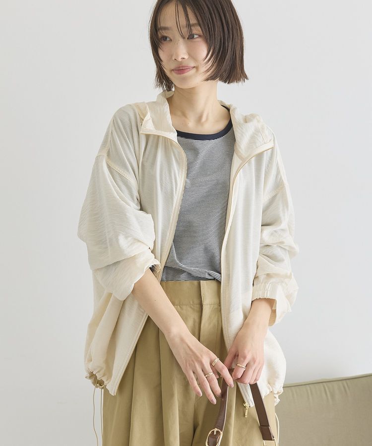 AMERICAN HOLIC「シアーカラーボーダープルオーバー」|Tシャツ・カットソー|