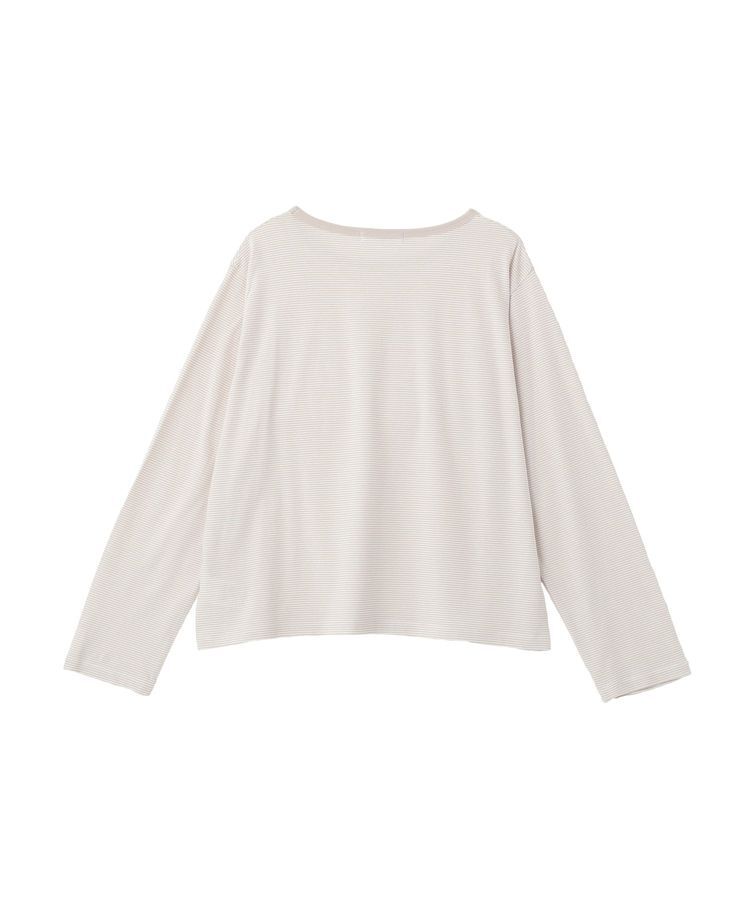 AMERICAN HOLIC「シアーカラーボーダープルオーバー」|Tシャツ・カットソー|