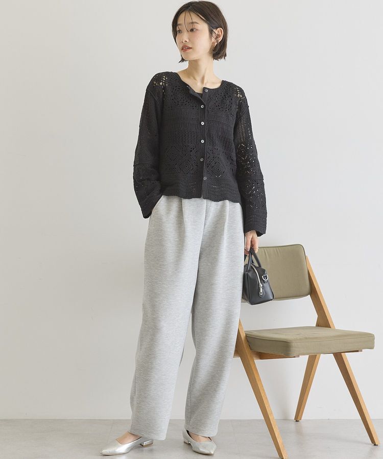 AMERICAN HOLIC「クロシェニットカーディガン」|カーディガン|