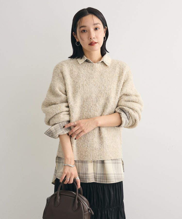 Green Parks「ブークレニットプルオーバーⅡ」|ニット・セーター|