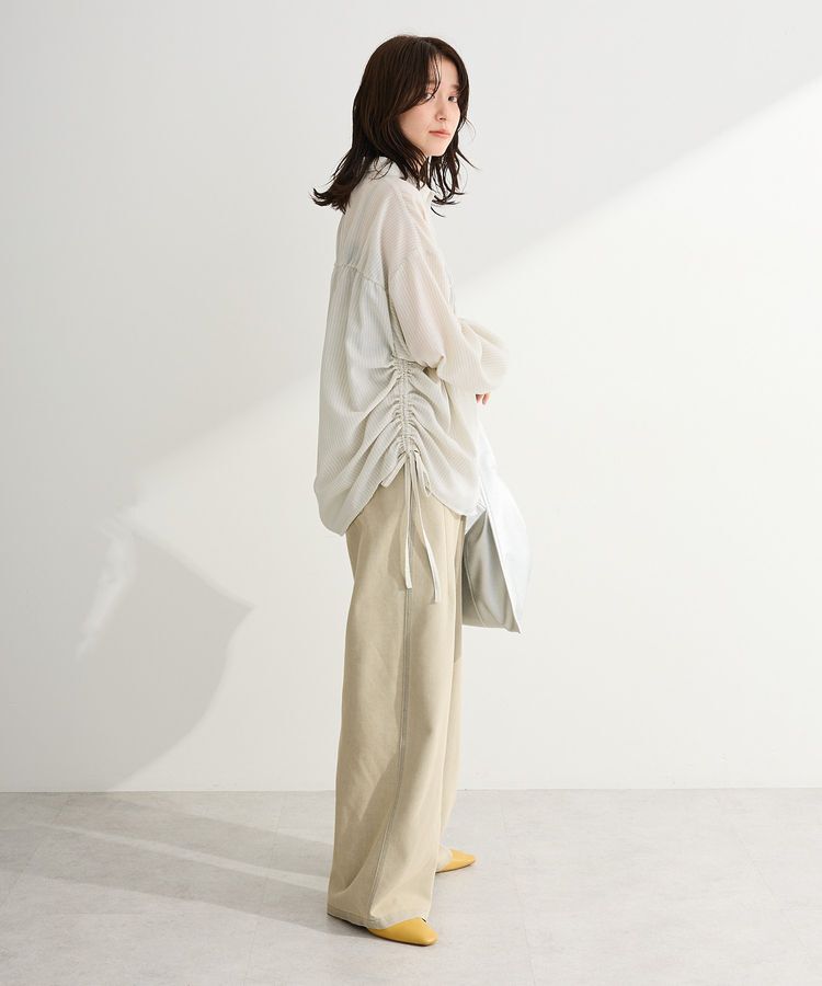 Green Parks「脇シャーリングシャツ」|シャツ・ブラウス|