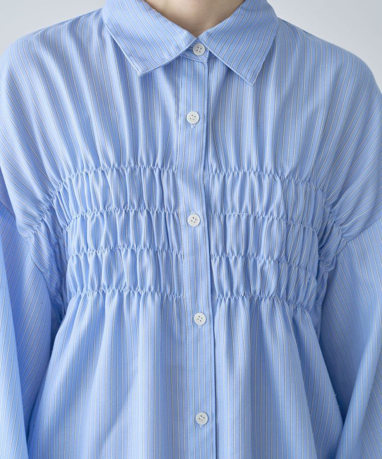 Green Parks「脇シャーリングシャツ」|シャツ・ブラウス|