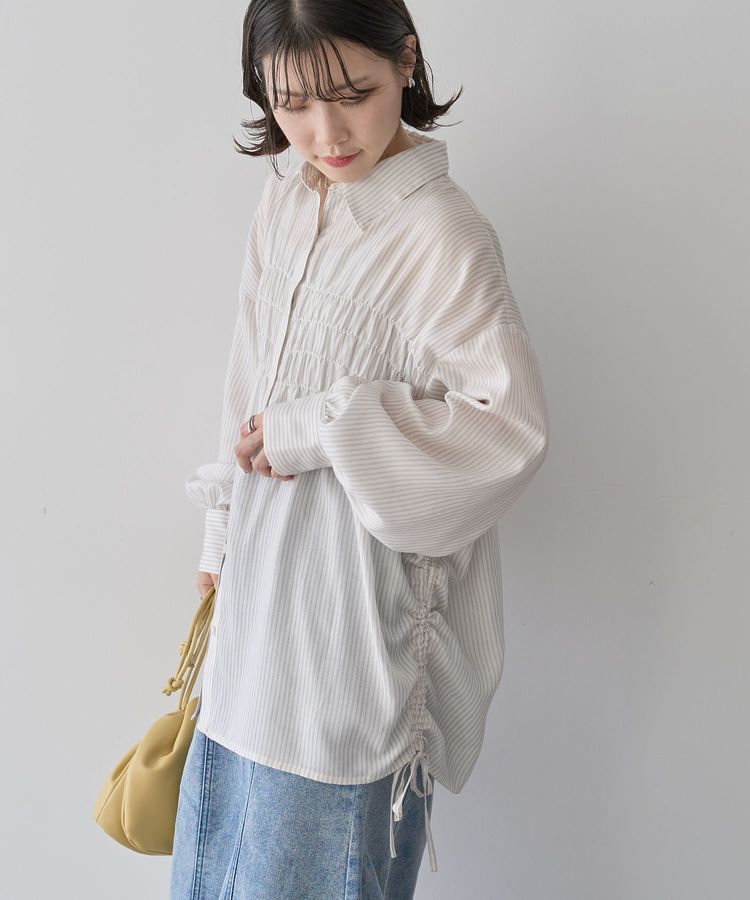 Green Parks「脇シャーリングシャツ」|シャツ・ブラウス|