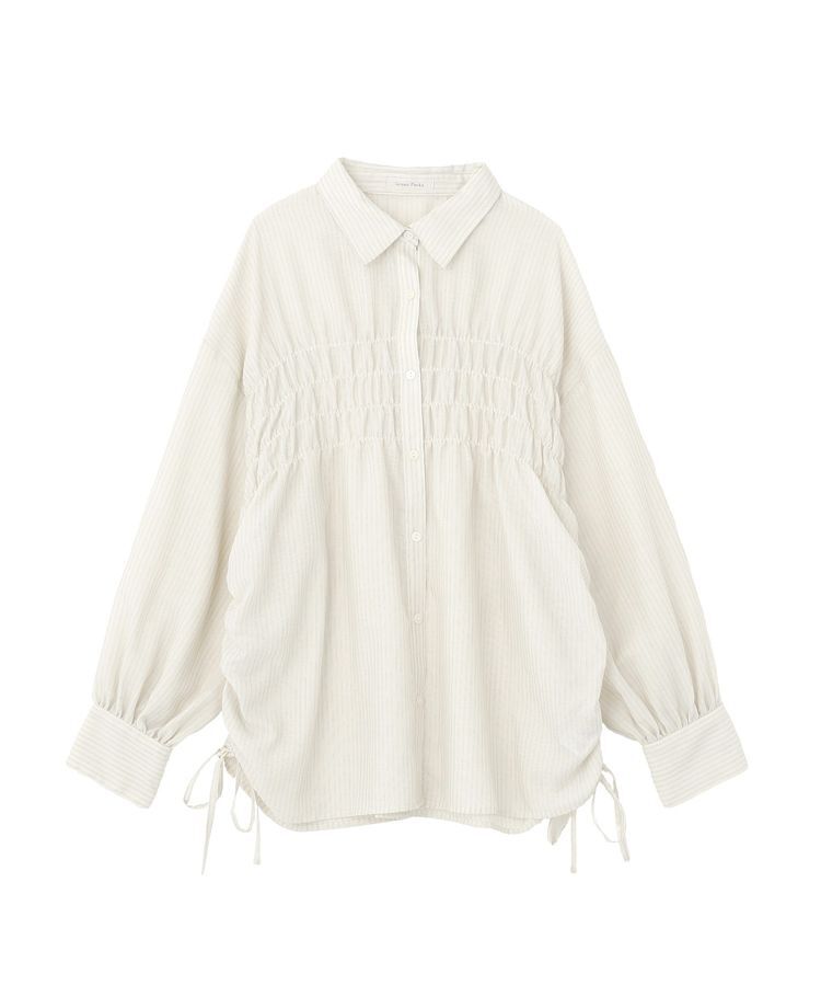 Green Parks「脇シャーリングシャツ」|シャツ・ブラウス|