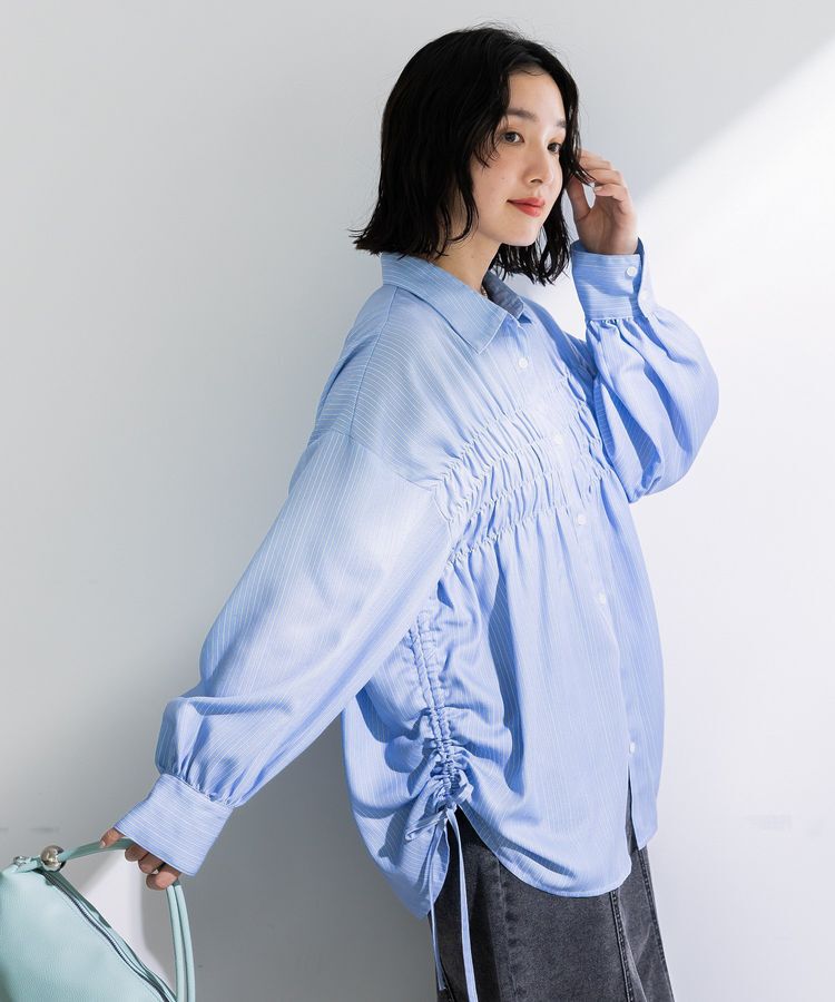 Green Parks「脇シャーリングシャツ」|シャツ・ブラウス|