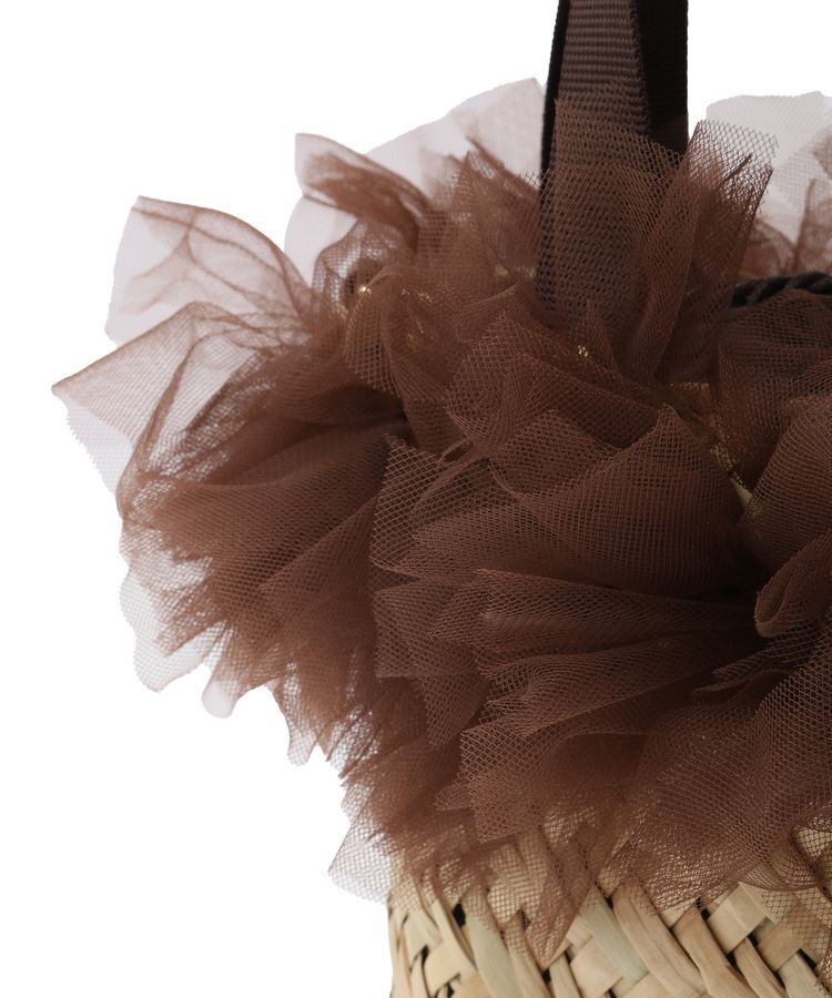 YECCA VECCA「【kakatoo】チュールフリンジカゴmini」|ショルダー・メッセンジャー|