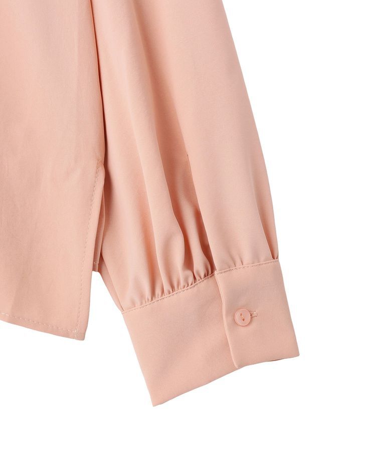 YECCA VECCA「スカーフリング付きボウタイブラウス」|シャツ・ブラウス|