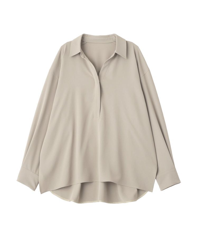 YECCA VECCA「【2点SET】スキッパーデザインセットアップ」|オールインワン|