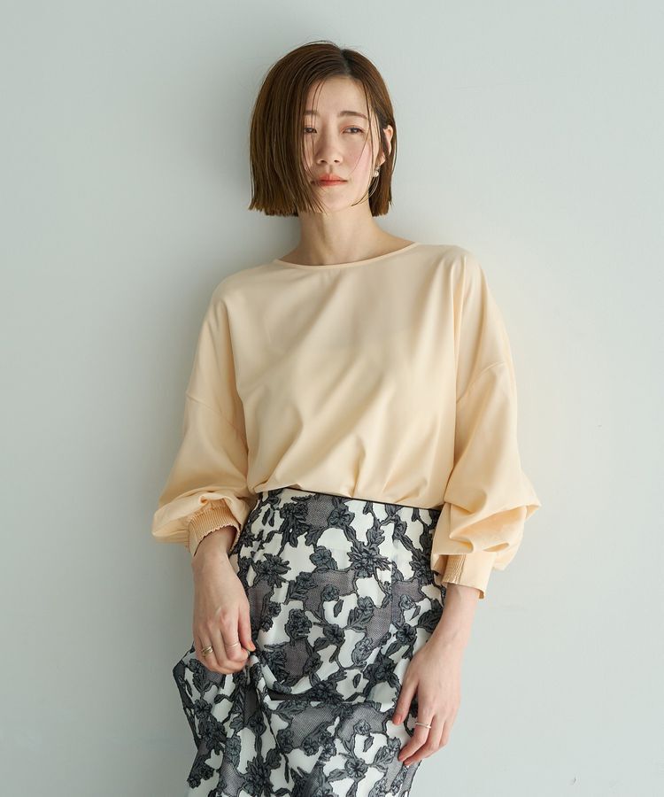 YECCA VECCA「2wayボリューム袖ブラウス」|シャツ・ブラウス|